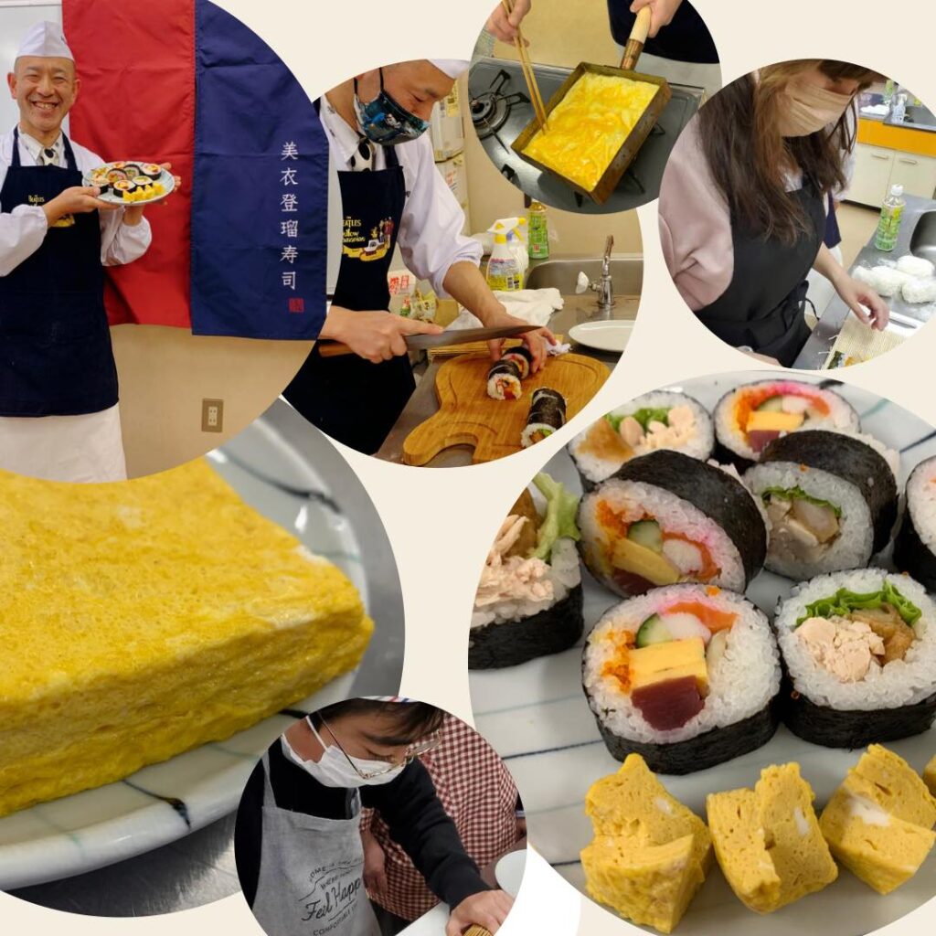 キッチンからふる1月　恵方巻