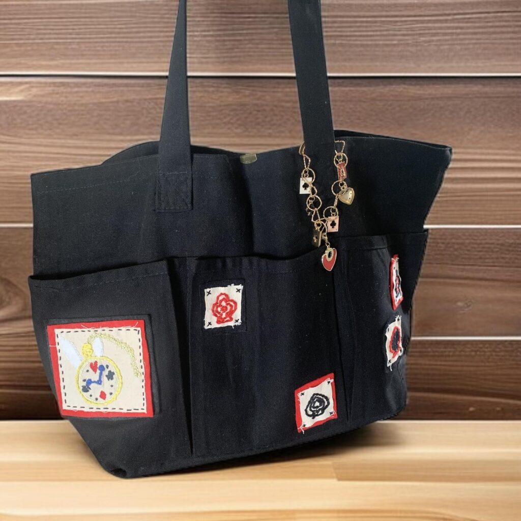 new!!刺繍BIGトート♪